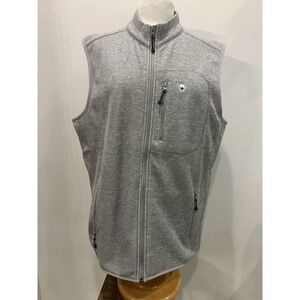 Southern Shirt Men's Grey Full Zip Vest Size XL